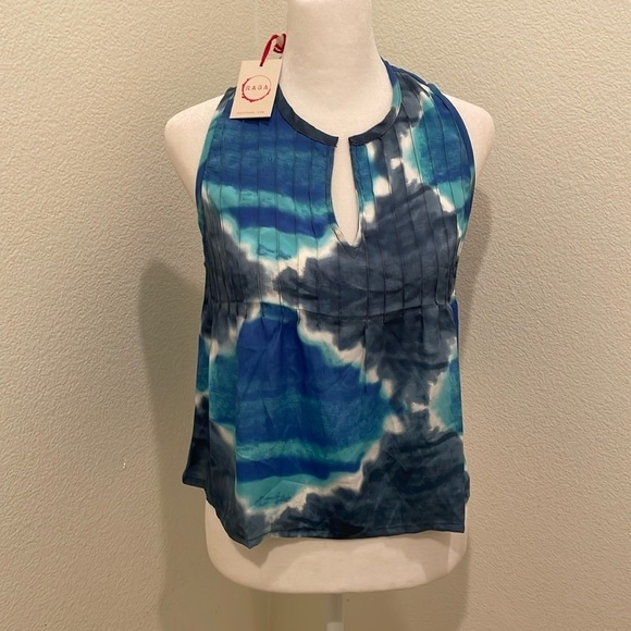 RAGA Tops - NWT Womens RAGA Blue Tank Top Size Small​​​​​​